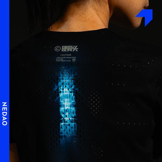 内道新品【硬骨头】风洞短袖散热透气男女马拉松训练运动跑步T恤 商品图2