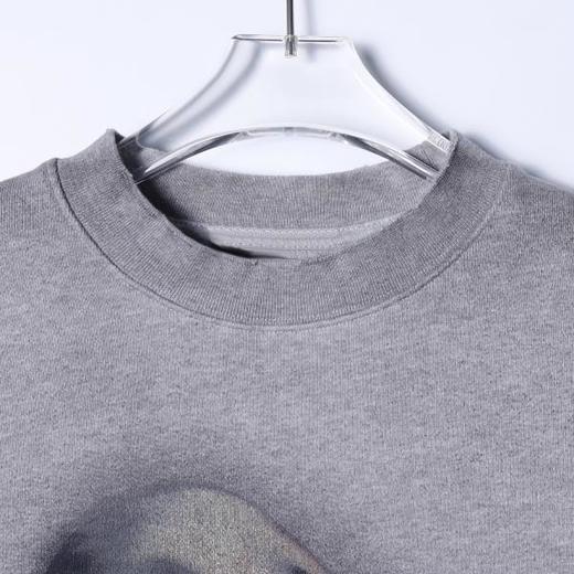 25076SDSA男士秋冬新款痞帅男装美式复古人物印花圆领卫衣嘻哈百搭时尚 商品图2