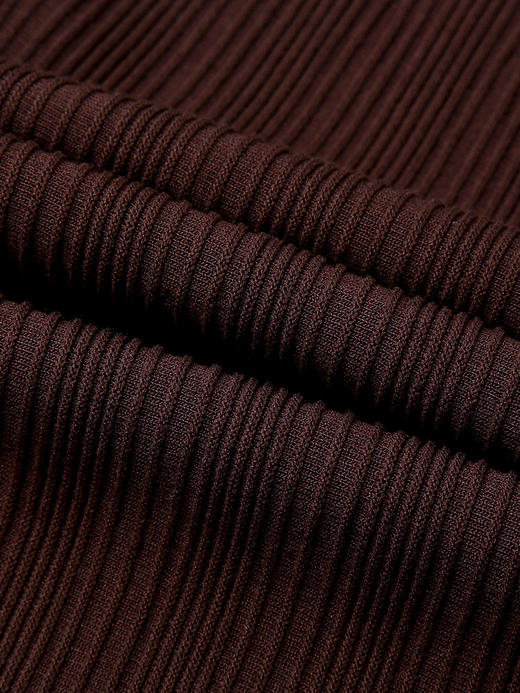 复古风针织半身裙女秋冬 高腰显瘦开叉中长款一步裙 百搭纯色包臀裙 商品图4