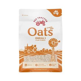 【超市】红色拖拉机亚麻籽燕麦片500g