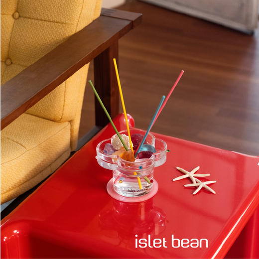 isletbean豆岛 去海边无火香薰系列海玻璃晶石扩香藤条香氛礼盒 商品图2