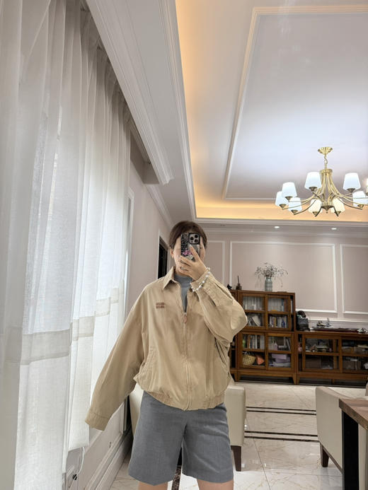 923-5 Miu成衣染牛仔夹克 167/135穿40宽松如图 商品图12