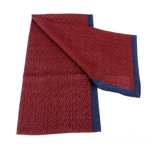 秋冬保暖时尚羊毛男士围巾商务休闲百搭 商品图3