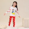【儿童秋衣秋裤纯棉套装】 保暖内衣中小童家居服男女通打底睡衣暖绒 商品缩略图6