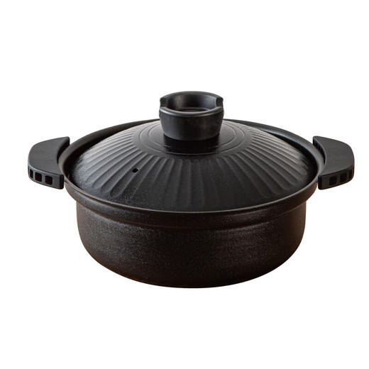 超轻量铝合金煤气电磁炉兼用锅IH土锅风桌上锅KY073 商品图4