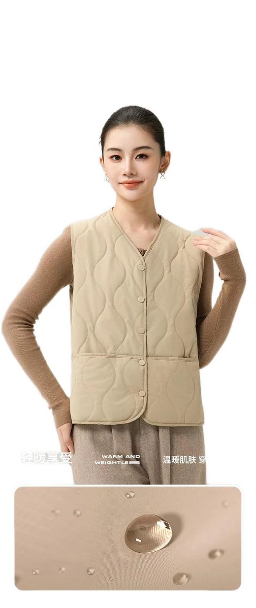 LS女士绵羊毛马甲7103 商品图1