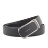美都袋鼠（MDKANGROO）时尚男士皮带商务腰带情人节纯牛皮实用精致MD310AM204-DA-M2 黑色 带身125cm 商品缩略图4