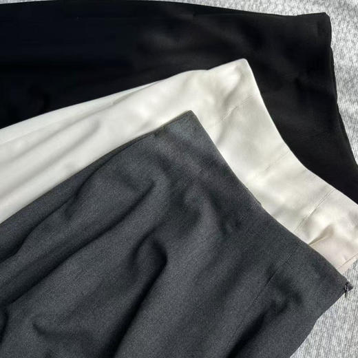 花瓣半裙！25年春秋新款女羊毛花苞半身裙休闲时尚百搭显瘦长裙！ 商品图2