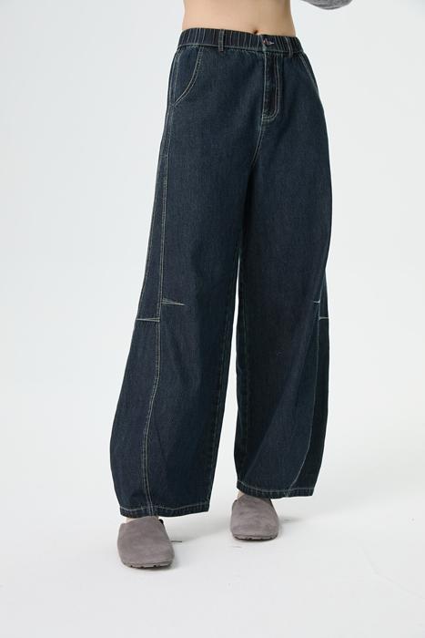 【爆款】水淼2025冬新款爆款花苞裤1849 商品图0