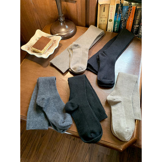 <曾小咸推荐>日系小腿袜过膝袜保暖【预售款，预计3-15天发货】 商品图2