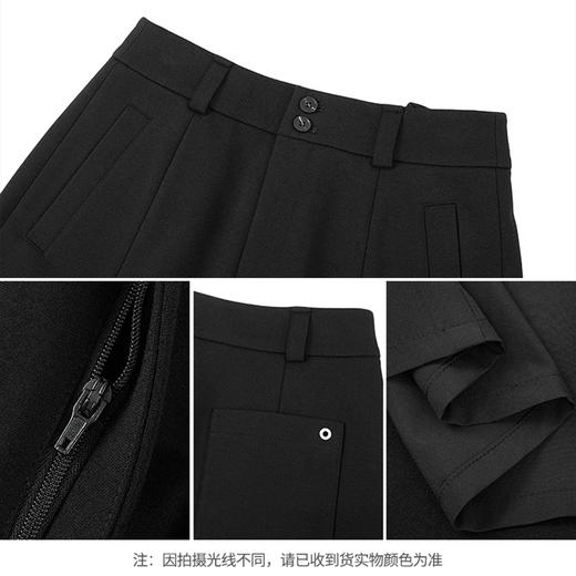 【商场同款】CNS5975“ 赫本裙 ” A型裙摆 羊毛针织面料，克重扎实，挺括立体包容显瘦 商品图7