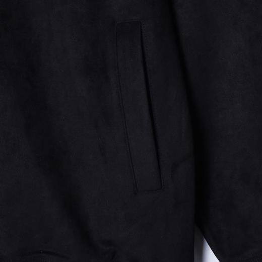 WT228SDSA男士秋冬新款痞帅男装潮牌拉条绒面拉链立领卫衣百搭时尚上衣 商品图3