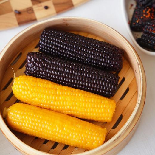 石家庄优选仓库速达，黑金时刻&黄金/黑金玉米礼盒，个头均匀、颗粒饱满、玉米香气浓郁，220克*8穗礼盒装 商品图2