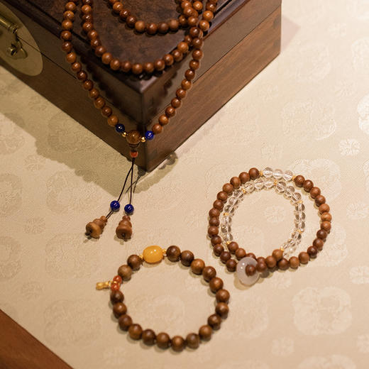 金丝楠百年老料匠造，东方珍木文玩珠串 商品图1
