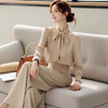2025早秋高级感小香风衬衫阔腿裤职业两件套G325a7542 商品缩略图0