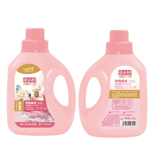 隆力奇玫瑰香氛洗衣液1.1kg 商品图3