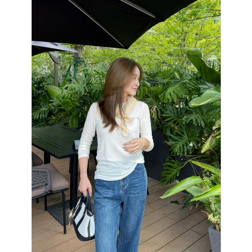 2509401   羊毛 棉 超细腻 长袖tee 打底 叠穿 商品图4