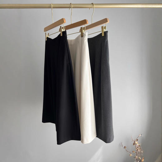 花瓣半裙！25年春秋新款女羊毛花苞半身裙休闲时尚百搭显瘦长裙！ 商品图4