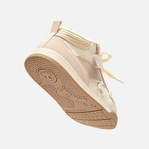 巴拉巴拉宝宝稳步鞋女童板鞋加绒秋冬2025新款阿甘鞋 商品图3