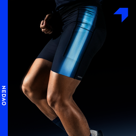 NEDAO内道新品【硬骨头】收纳四分紧身裤男女带口袋马拉松运动压缩裤