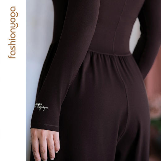 凡圣瑜伽长袖休闲连体阔腿裤 FC15959 商品图5