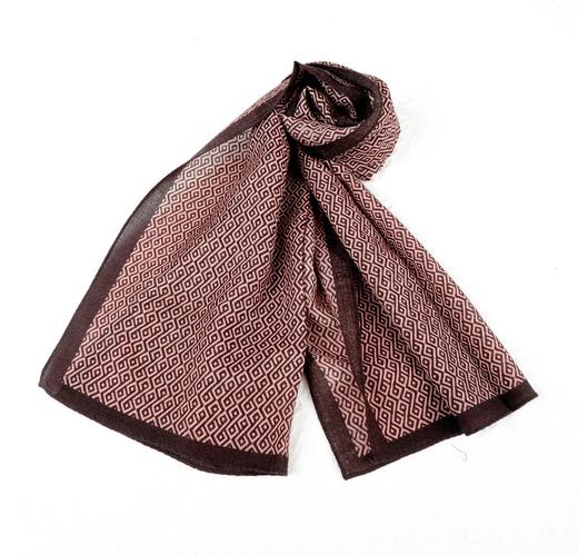 秋冬保暖时尚羊毛男士围巾商务休闲百搭 商品图7