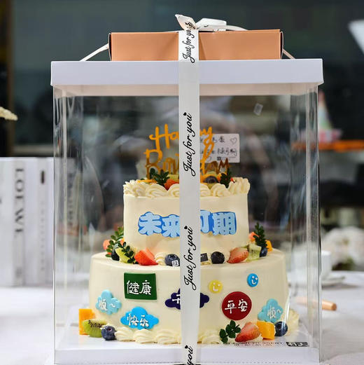 双层鲜果蛋糕 商品图2