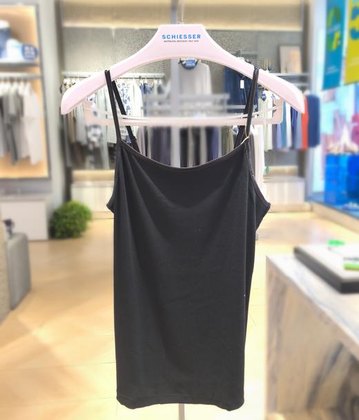 【打底必备可调节】SCHIESSER德国舒雅罗纹莫代尔针织女士可调节吊带背心  配小西装 针织衫31/25944V 商品图0