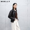 NEELLY纳俪商场同款秋冬新款气质简约皮衣外套女高级感通勤上衣N25091C01140 商品缩略图0