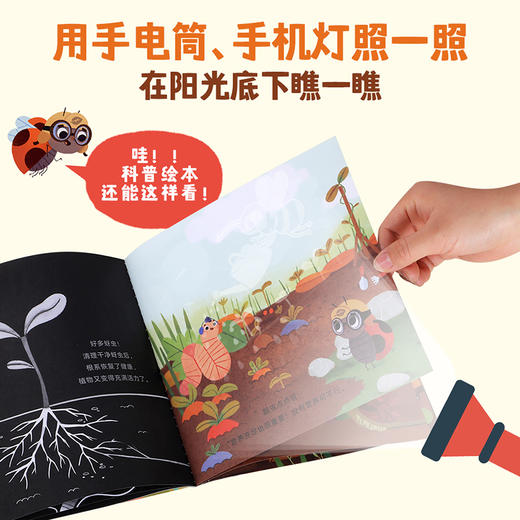 乐乐趣 莉莉兰的小虫虫手电筒看里面 商品图2