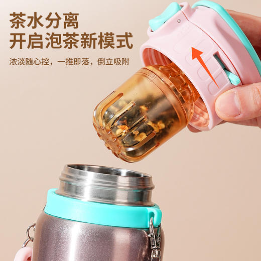 儒乐 袋鼠保温杯 商品图3