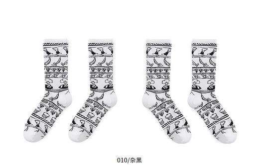jnby  25年秋款  中筒袜  6P9N10220 商品图3