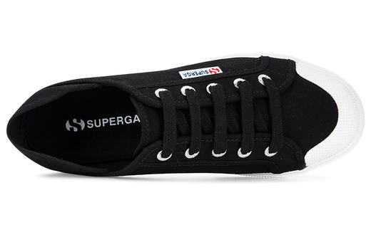 SUPERGA 防泼水半拖帆布鞋 网红爆款法式小众包头鞋女气质百搭款 商品图4