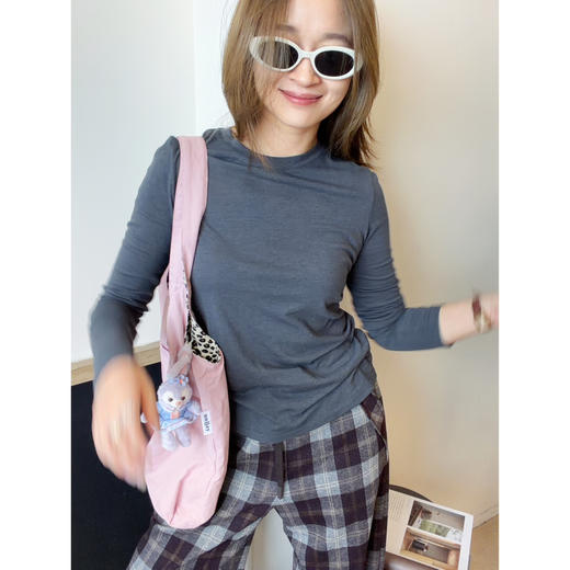 2509401   羊毛 棉 超细腻 长袖tee 打底 叠穿 商品图2