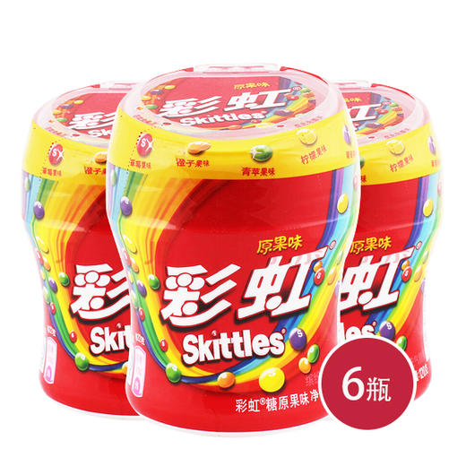彩虹糖原果味120克新瓶装*6(6923450603666) 商品图0