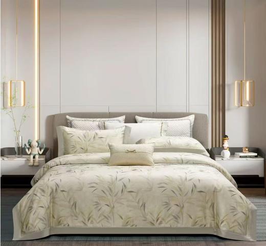 CP竹纤维竹棉磨毛印花四件套2250 商品图0