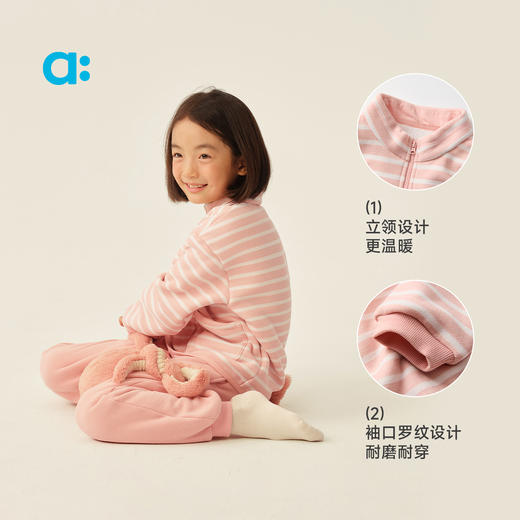 幼岚【舒棉绒家居服】儿童睡衣套装25秋新款男女童保暖A类 商品图1