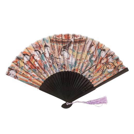 敦煌文创 敦煌万物贵人折扇 商品图4