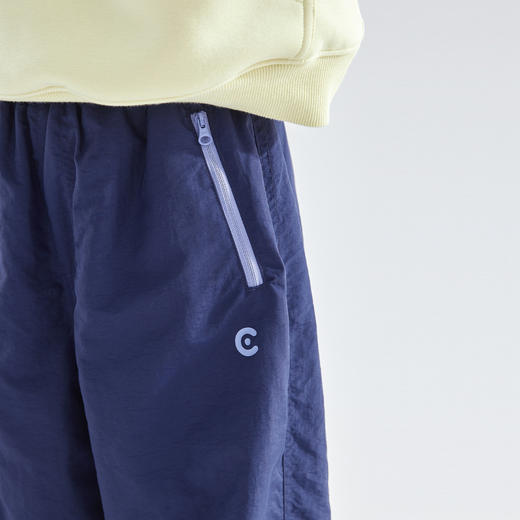 cicochild25年冬季新款亲子中大女童加绒机能裤防泼水运动直筒裤 商品图3