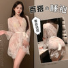 【情趣内衣】霏慕 欲影蕾丝花边睡袍ZY6171 商品缩略图1