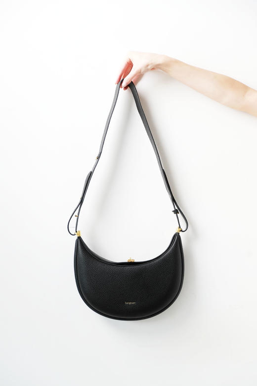 公文包+月牙包一起，大容量中性风复古丹宁牛皮双肩包背包C092360 商品图9