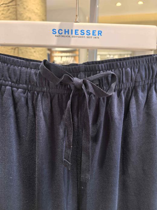 【50S100%长绒棉 SCHIESSER德国舒雅男士翻领经典款 100%长绒棉180G长袖长裤套装35/25963H 商品图6