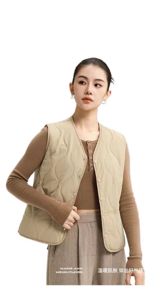 LS女士绵羊毛马甲7103 商品图0