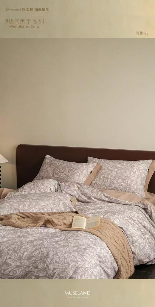 LSN超柔棉加厚磨毛四件套 商品图1