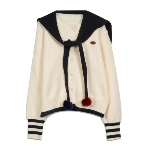 新派学院披肩款针织开衫-纪念日百货门店同款165495291 商品图4