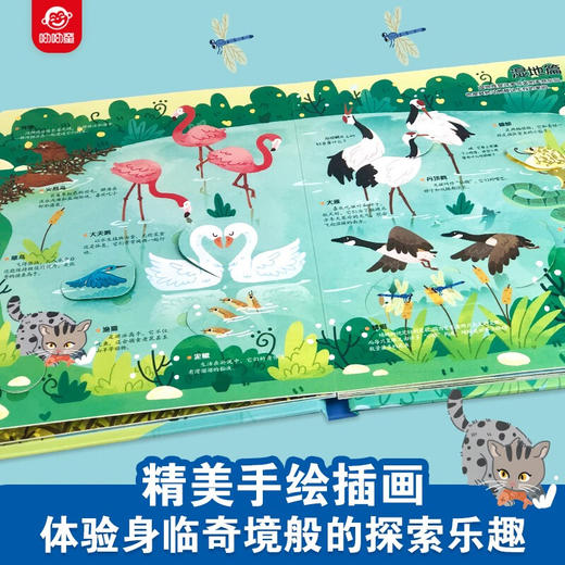 呦呦童揭秘世界翻翻书揭秘动物 商品图3