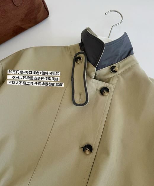 巴恩风小个子风衣外套08292 商品图0