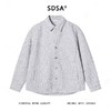 5592SDSA男士秋冬新款痞帅男装轻奢小香风纽扣翻领长袖衬衫百搭时尚 商品缩略图1