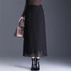 垂感修身蕾丝直筒裙，松紧腰通勤半身裙显瘦长款A字裙MYX-KYL-033-L 商品缩略图0