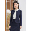 米思阳2026春季新款知性气质时尚修身立裁圆领单排扣短外套+高腰鱼尾半身裙4534/4533 商品缩略图5